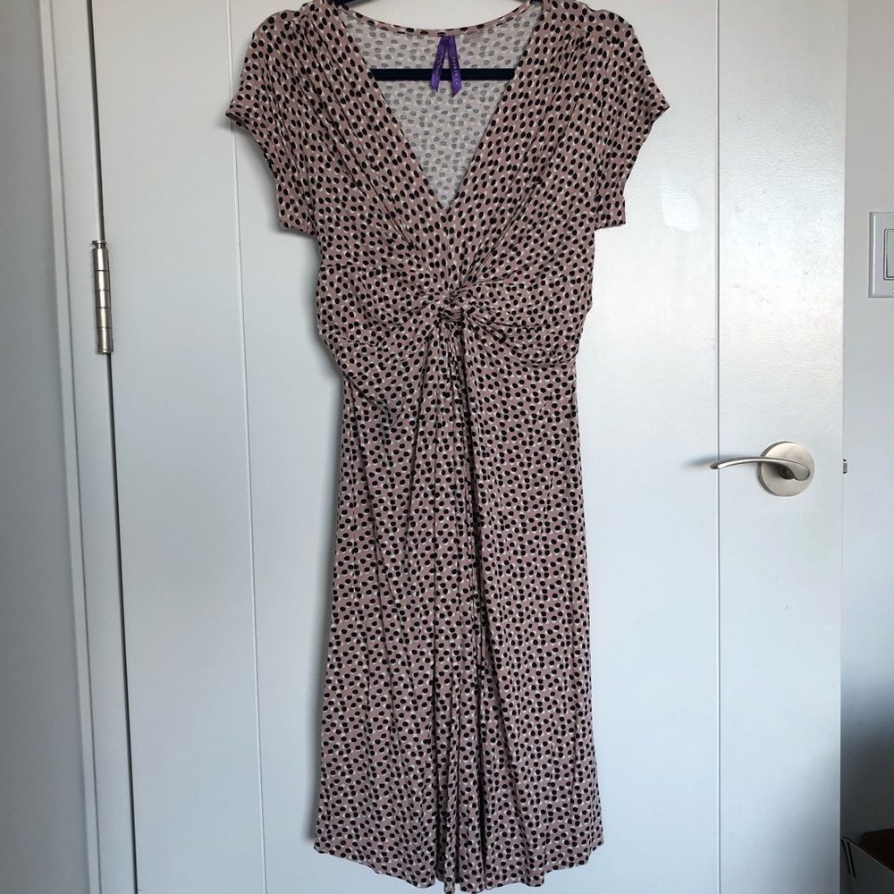Seraphine Maternity knot front dress